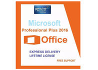 Aktywacja Karta klucza produktu Windows Professional Plus 2016 64-bitowy pakiet MS Office DVD