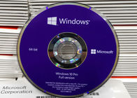 Microsoft Windows 10 Pro Kod klucza licencyjnego Pakiet OEM DVD FPP RAM 2 GB Dla wersji 64-bitowej