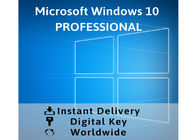 Aktywacja globalna Microsoft Windows 10 Pro Kluczowa licencja detaliczna Oprogramowanie Silver Scratch