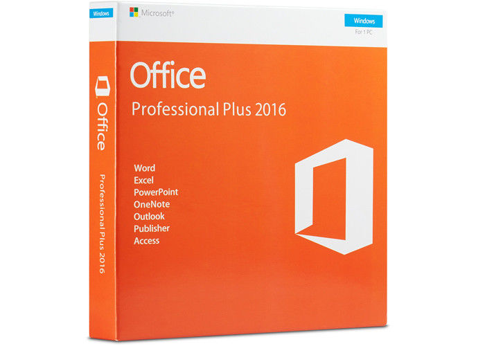 Aktywacja online 100% Microsoft Office 2016 Key Code Pro Plus Karta 32-bitowa 64-bitowa płyta DVD